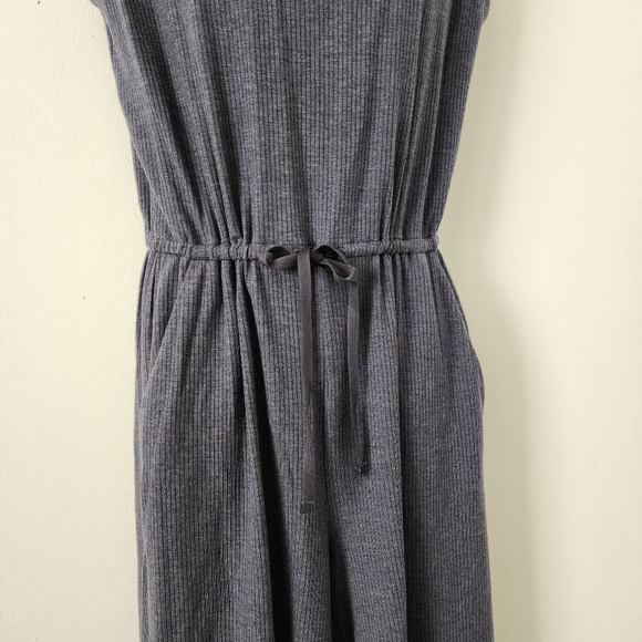 Eileen Fisher Tencel Rib Cropped Jumpsuit Easy Fit Size Small - Picture 8 of 16